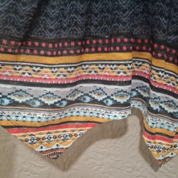 Crave Fame Black and Orange Camisole with Embroidered Neckline Size S - Picture 6 of 12